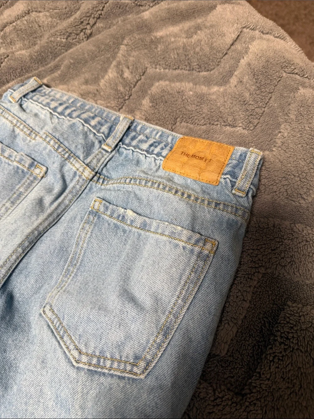Zara Light Blue Straight Leg Kids Jeans